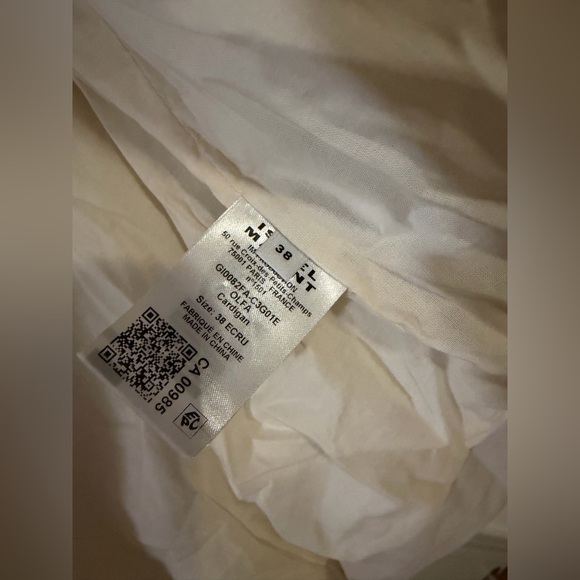 Isabel Marant Olfa Quilted Vest - Ecru size 38 - Picture 12 of 13